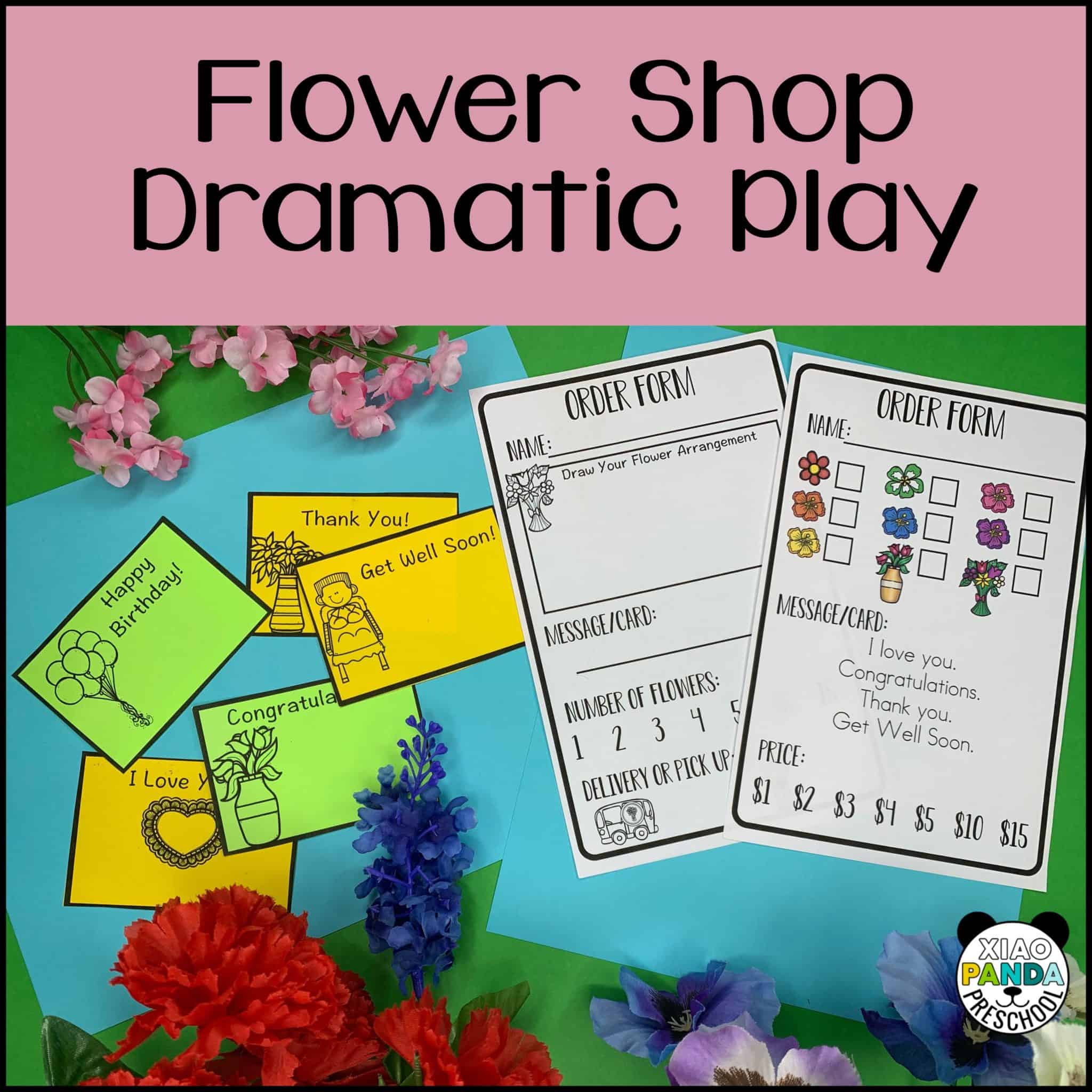 Flower Shop Dramatic Play Printables Printable World Holiday