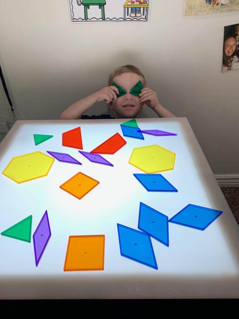 Light Table Patterning Tray at Lakeshore Learning